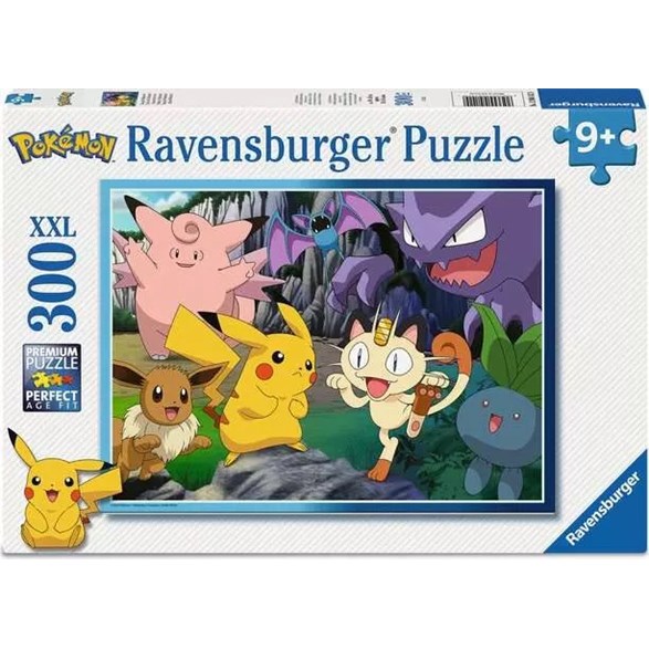 Ravensburger Pussel 300 bitar, Pokémon