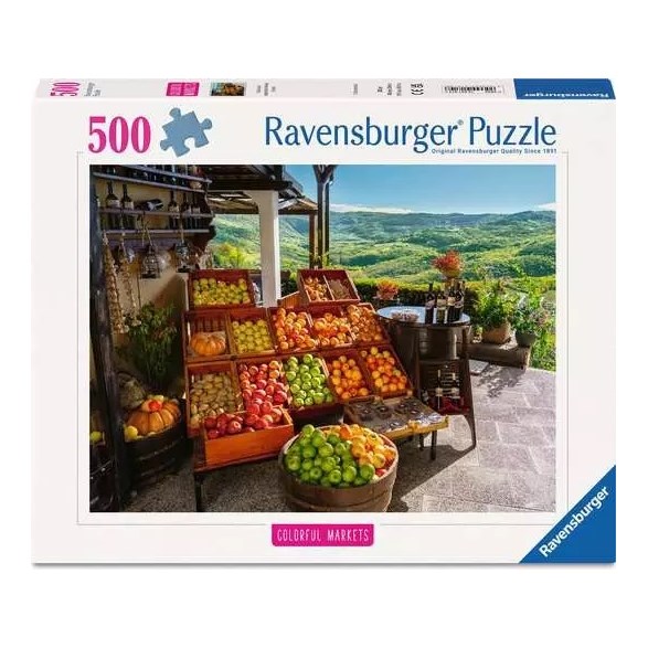 Ravensburger Pussel 500 bitar, fruit market Croatia