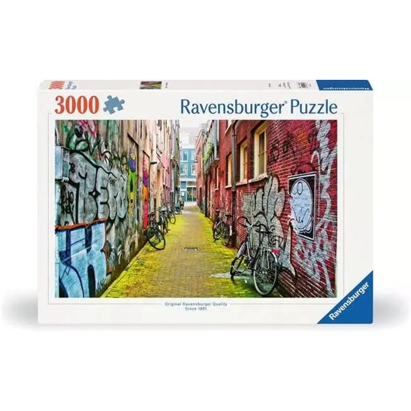 Ravensburger Pussel 3000 bitar, street art grafitti