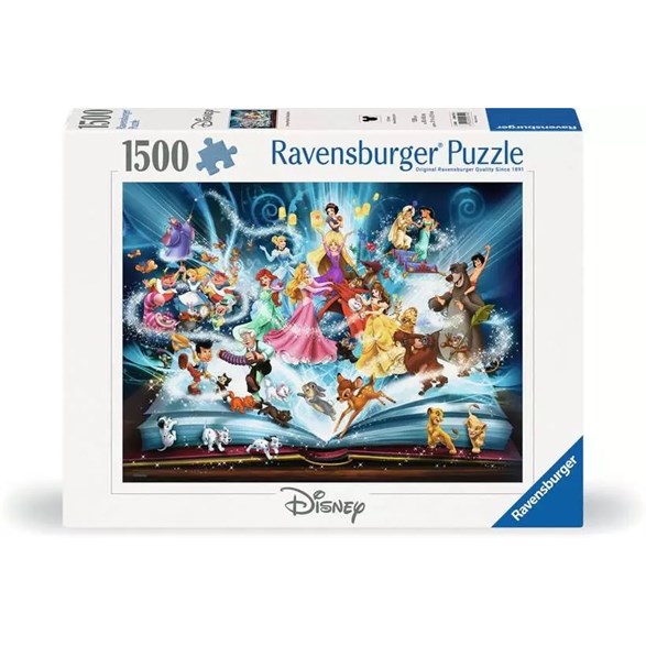 Ravensburger Pussel 1500 bitar, Disney's magical storybook