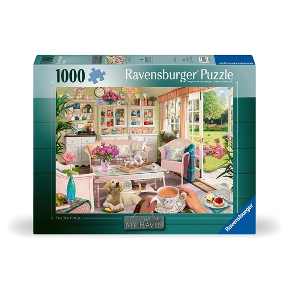 Ravensburger Pussel 1000 bitar, the tea shed