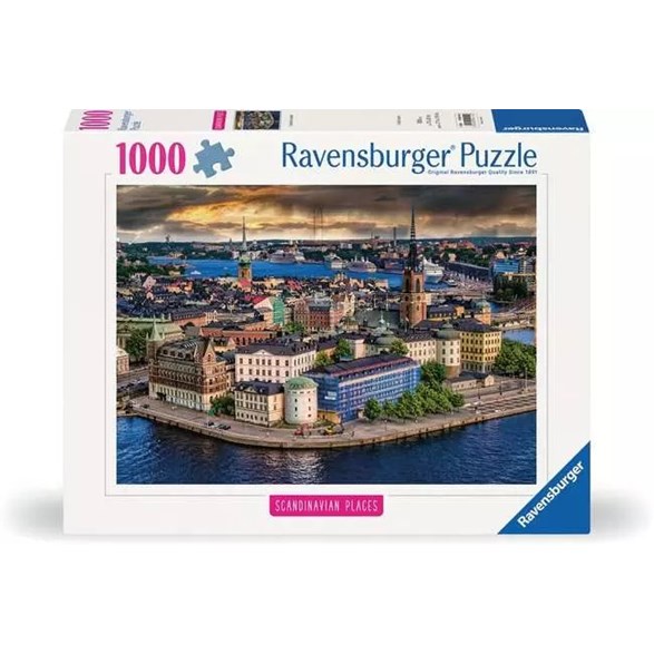 Ravensburger Pussel 1000 bitar, Scandinavian Stockholm Sweden