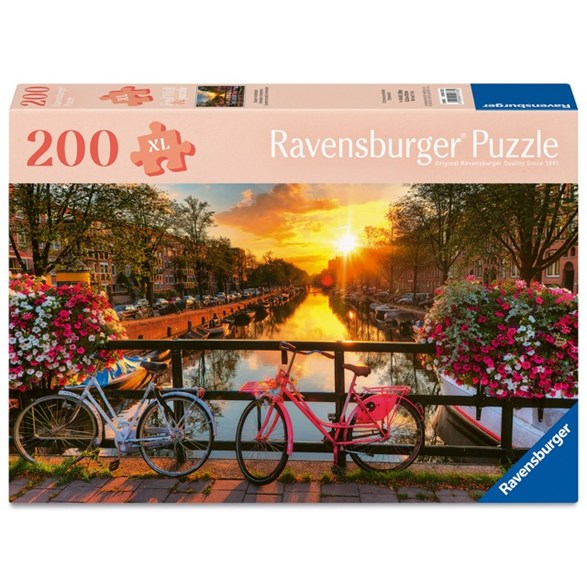 Ravensburger Pussel 200 bitar, sunset in Amsterdam