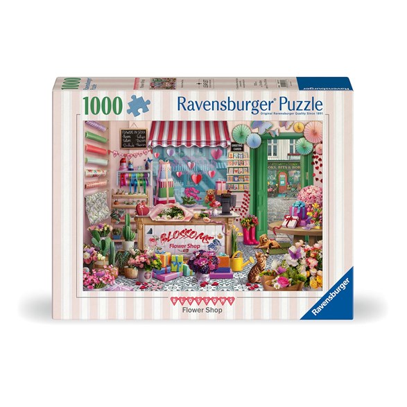Ravensburger Pussel 1000 bitar, blossom flower shop