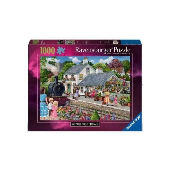 Ravensburger Pussel 1000 bitar, Whistle stop cottage