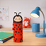 Legami Pennfodral silikon, kawaii ladybug