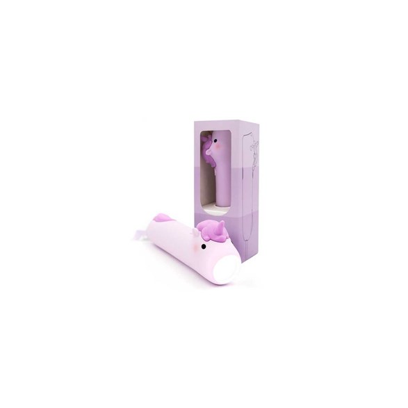 Little L Ficklampa silikon enhörning