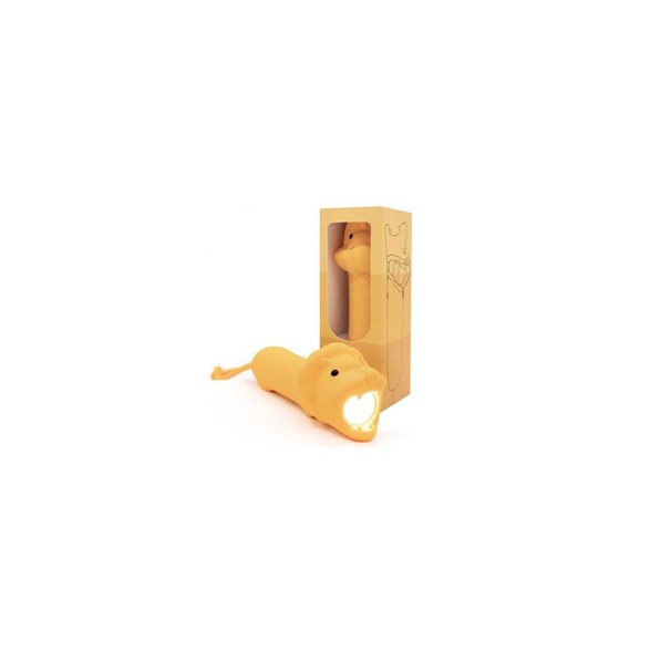 Little L Ficklampa silikon lejon