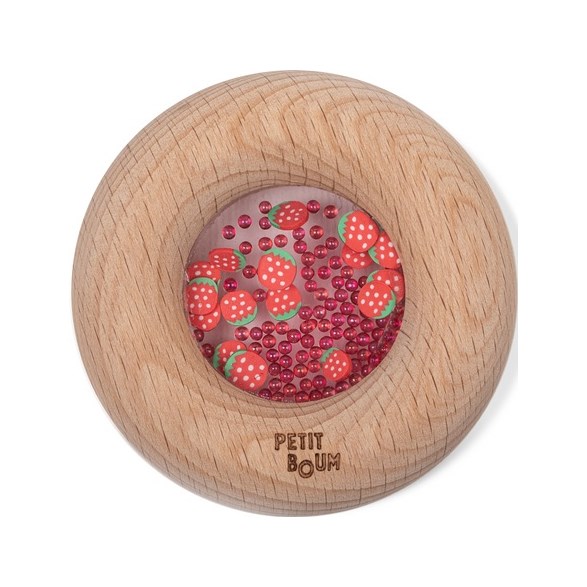 Petit Boum Sensory donut, jordgubbe