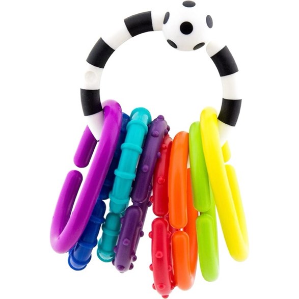 Sassy rings o' links, 9 pcs