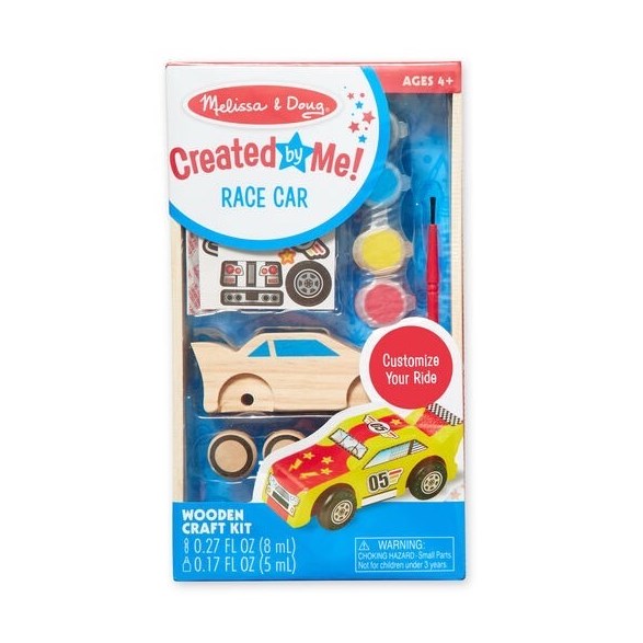 Melissa & Doug Pysselset, racerbil