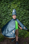 Great Pretenders Starry night cape with hat, 7-8 år