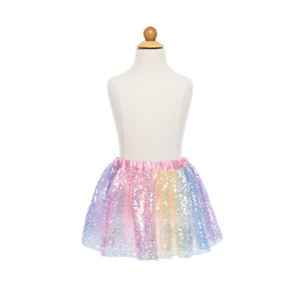 Great Pretenders Ombre Sequins Skirt, 4-6 år
