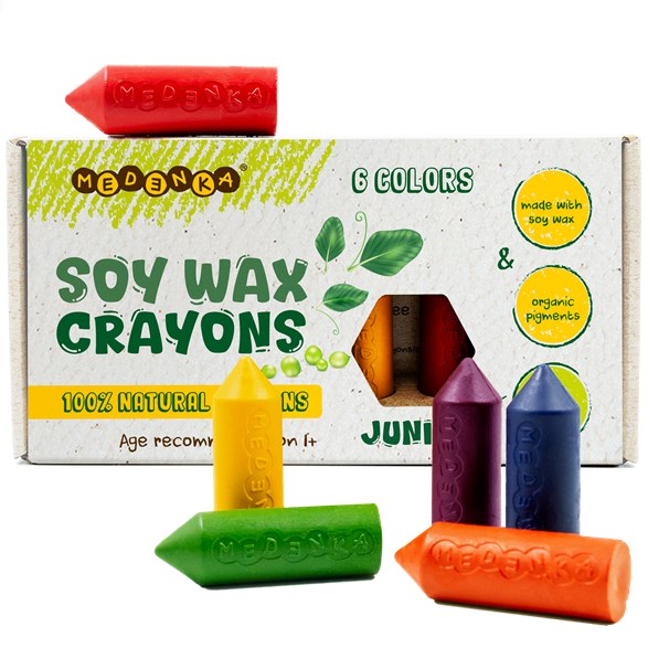 Medenka Sojavaxkritor junior 6-pack
