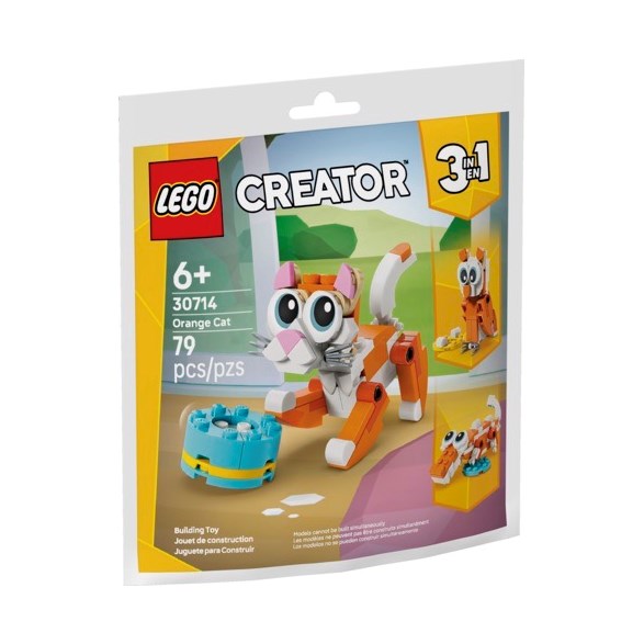 LEGO® Mini-builds Orange katt