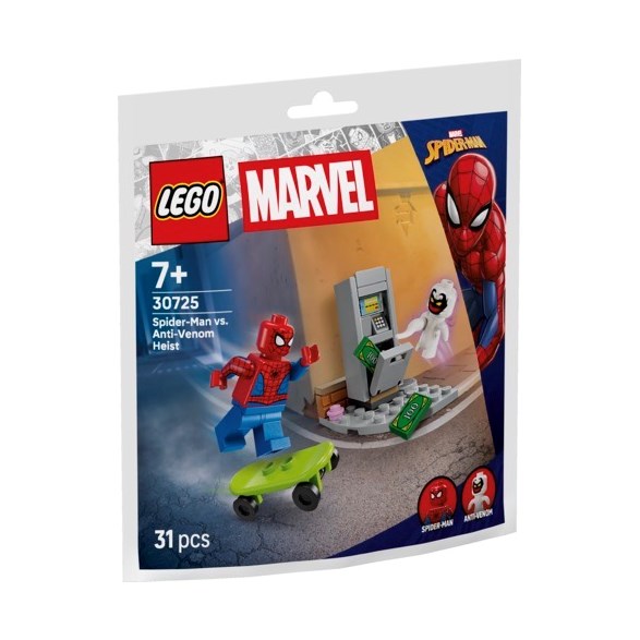 LEGO® Mini-builds Spider-Man mot Anti-Venom – rån
