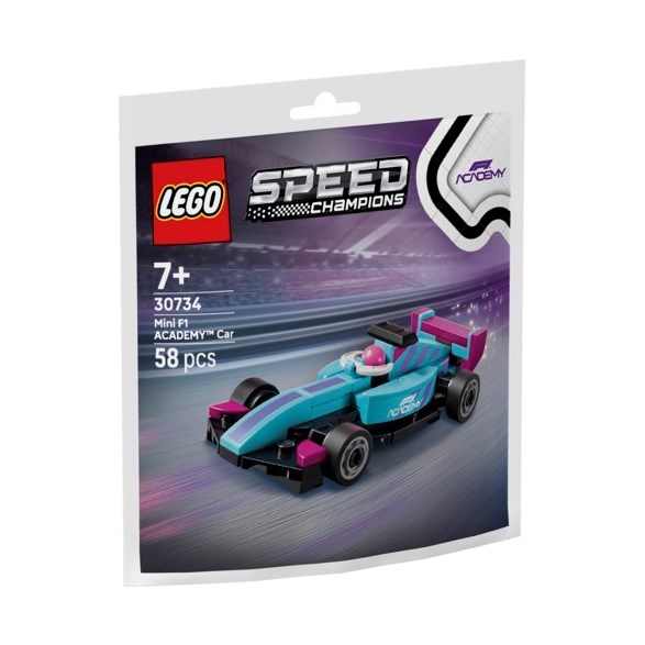 LEGO® Mini-builds F1 ACADEMY minibil
