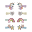 Mimi & Lula 8 Hair Clips - Mini Dreamy My Little Unicorn