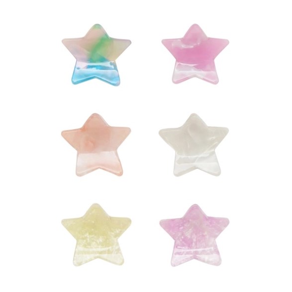 Mimi & Lula 6 Claw Clips - Mini Star My Little Unicorn