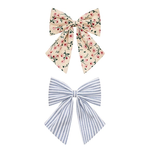 Mimi & Lula 2 bow clips, mon cherie