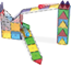 MagnaTiles Magna-Tiles rail racer, 90 pcs