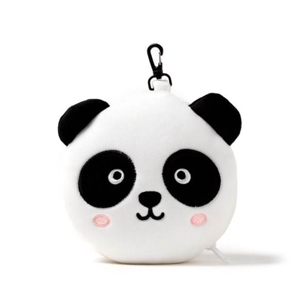 Puckator Relaxeazzz panda rund resekudde & ögonmask