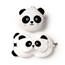 Puckator Relaxeazzz panda rund resekudde & ögonmask