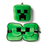 Puckator Relaxeazzz Minecraft Creeper Formad Plysch Resekudde & Ögonmask