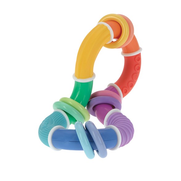 Nuby Twist and rattle teether