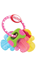 Nuby Teether IcyBite Key rosa