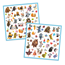 Djeco Stickers fluffy friends