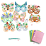 Djeco DIY, forest friends masks