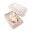 Steiff Gilda goose grip toy with rattle and burp cloth gift set, 20 cm