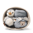 Steiff Lio penguin with rattle and bib gift set, 22 cm