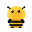 itotal Silicon night light, bee