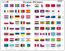 Larsen Pussel 80 bitar, flaggor