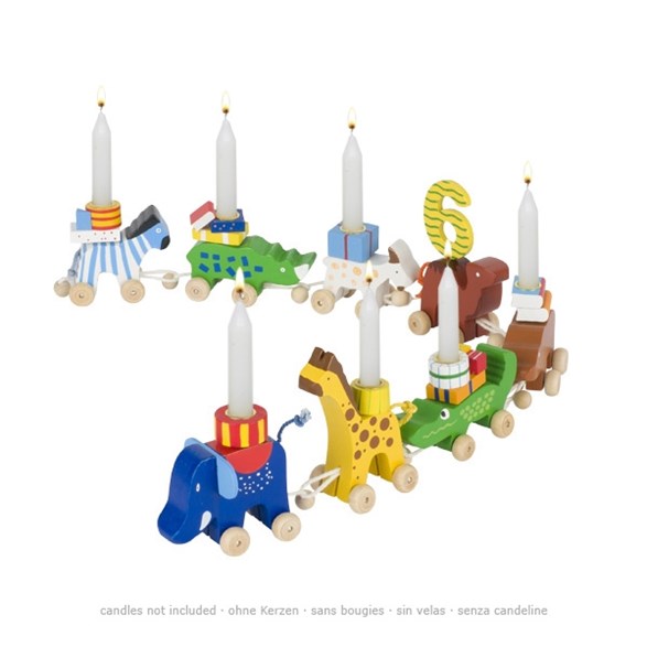 Goki Födelsedagståg, Djur