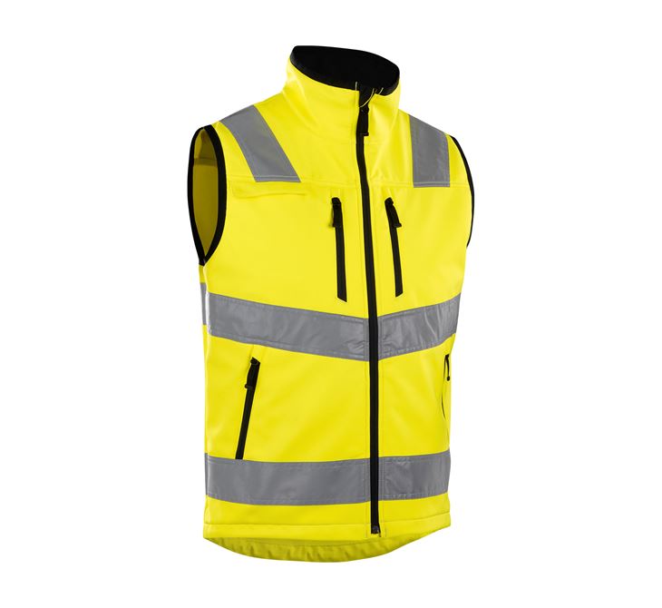 Blåkläder Softshell Varselväst