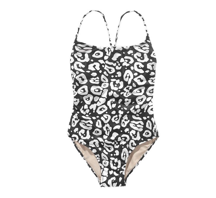OAS Black Leo Swim Suit Dam