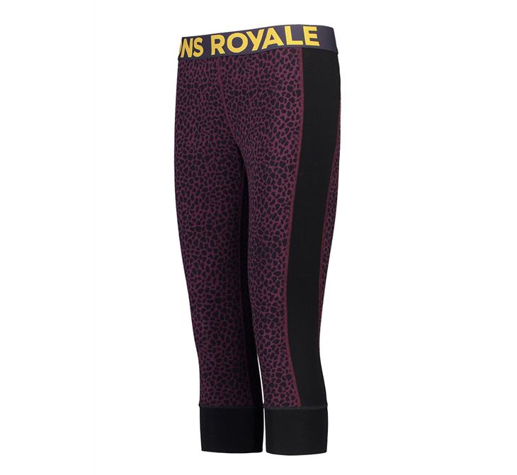Mons Royale Cascade Merino Flex 200 3/4 Legging Dam