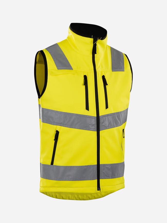 Blåkläder Softshell Varselväst