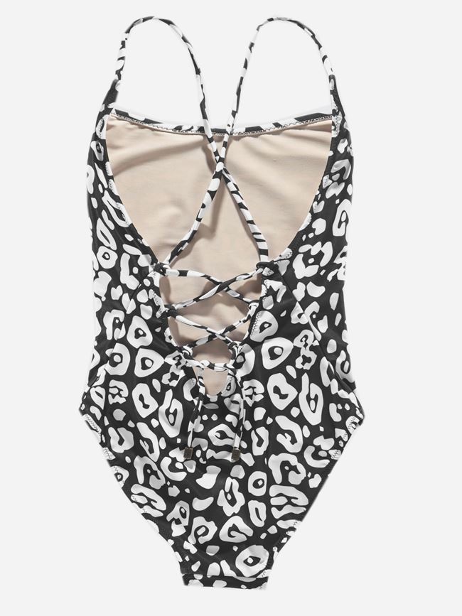 OAS Black Leo Swim Suit Dam