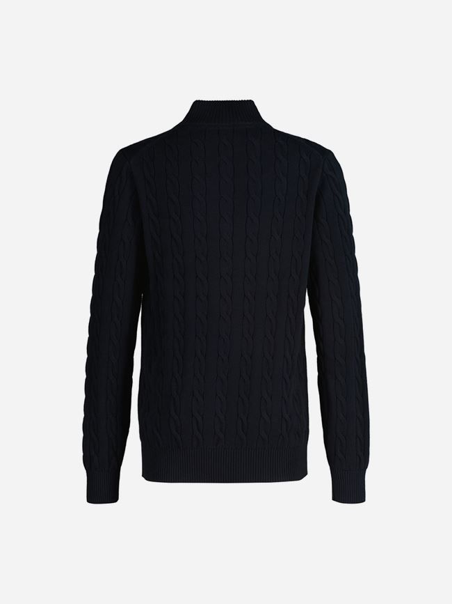 GANT Cotton Cable Half Zip