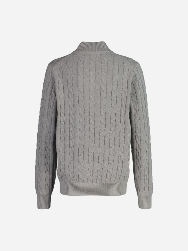 GANT Cotton Cable Half Zip