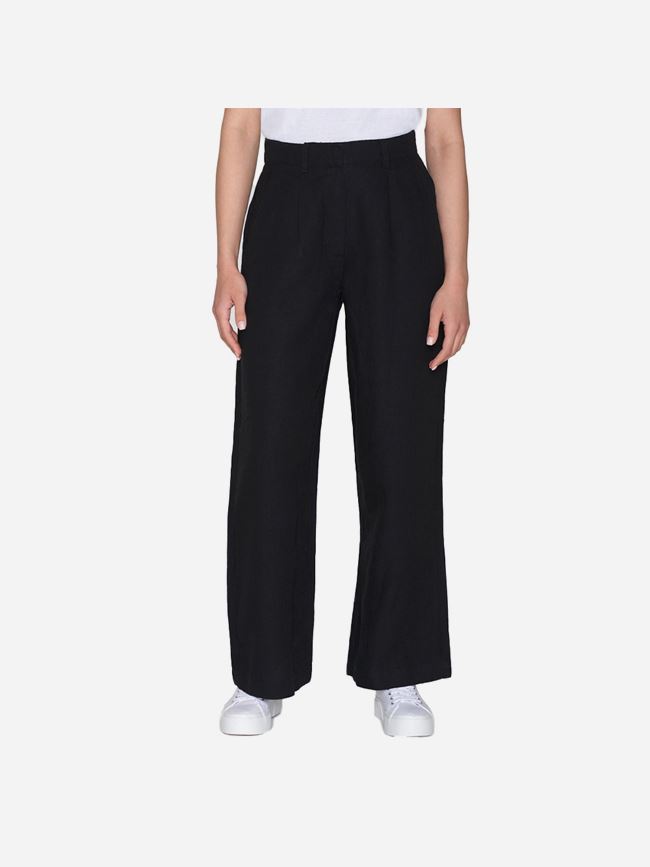 Knowledge Cotton Loose Natural Linen Pants Dam