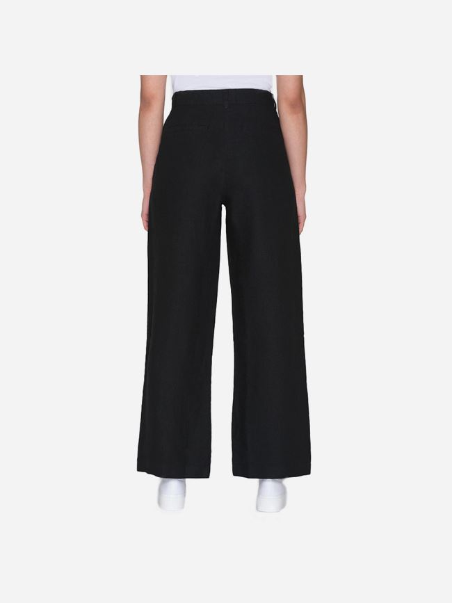 Knowledge Cotton Loose Natural Linen Pants Dam
