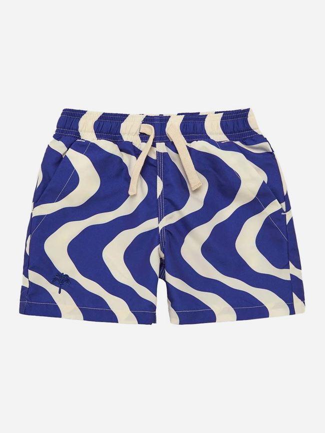OAS Kids Blue Rippling Swim Shorts Junior