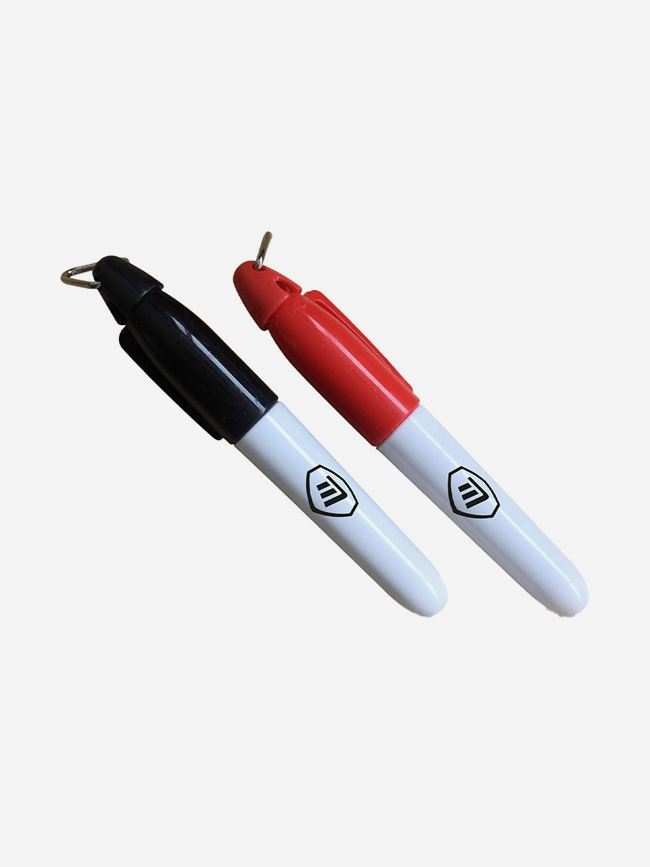 Masters Golf Waterproof Ball Marker Pens X2