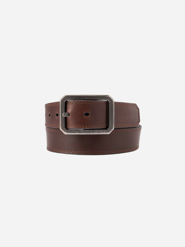 Carhartt Leather Reversible Center Bar Buckle Belt