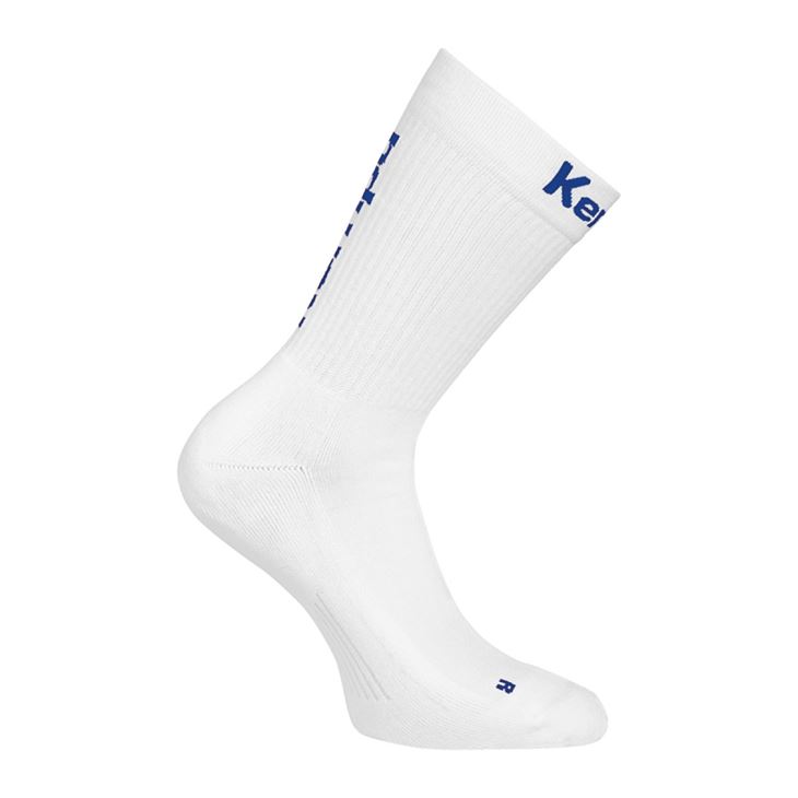Haninge HK Kempa Logo Classic Socks - Vit/Blå, 31-35